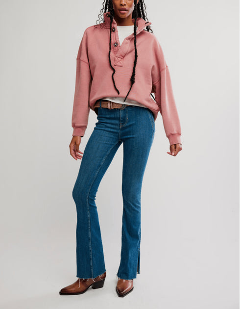 Timeless Pullover - Free People - Free People - Salsa